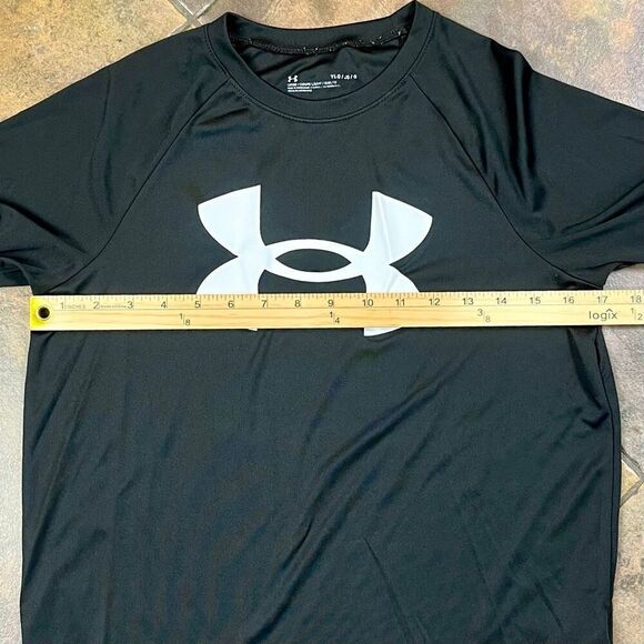 Under Armour Boy’s Tech Big Logo Short Sleeve YLG - Picture 5 of 7